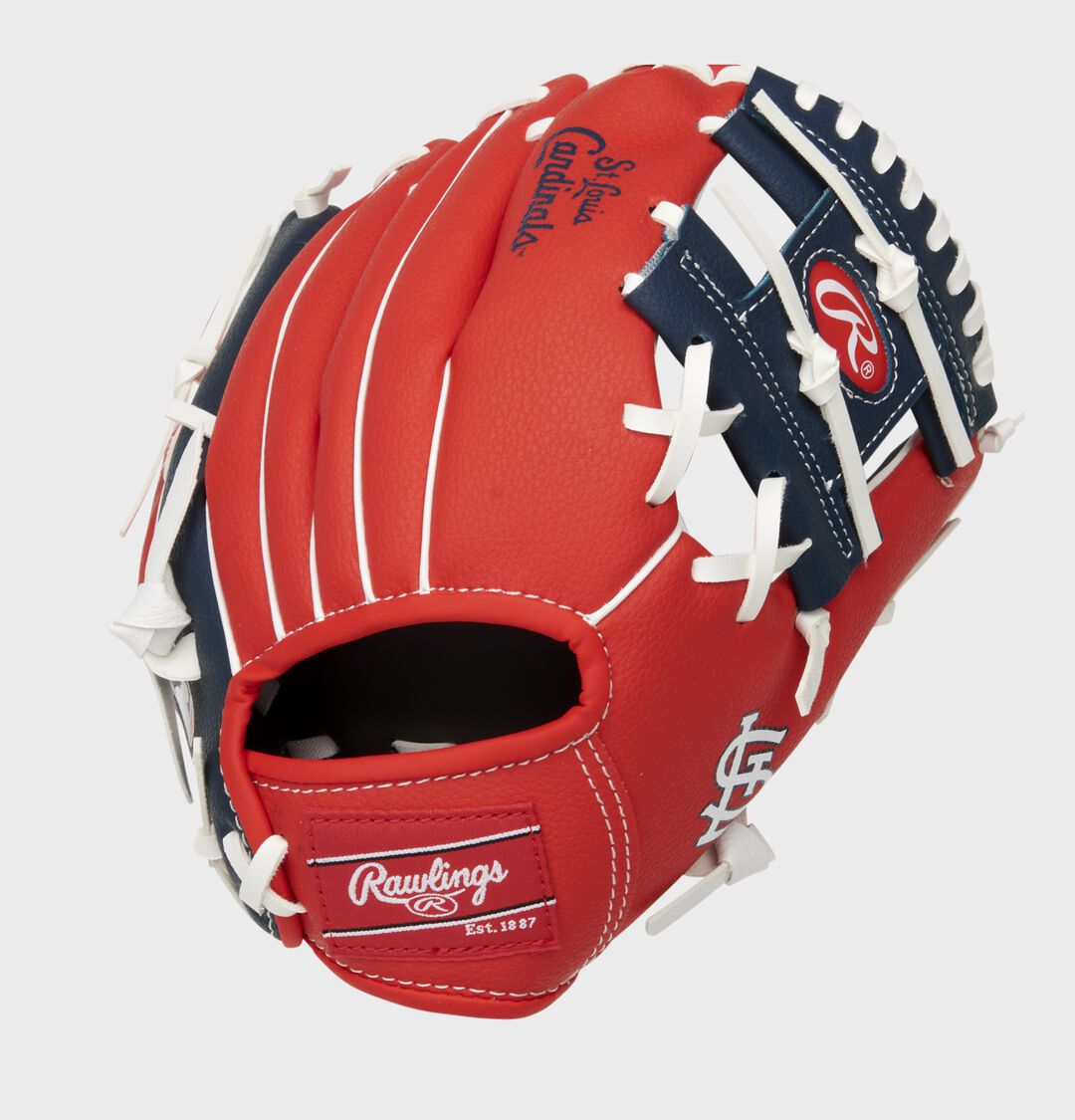 St. Louis Cardinals 10-Inch Team Logo Glove - Image 3