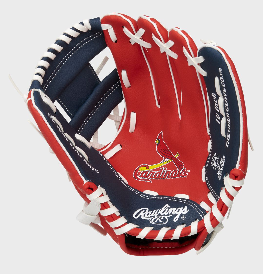 St. Louis Cardinals 10-Inch Team Logo Glove - Image 4