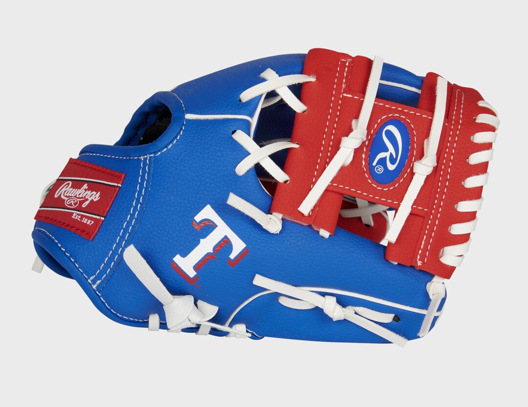 Texas Rangers 10-Inch Team Logo Glove - Image 2