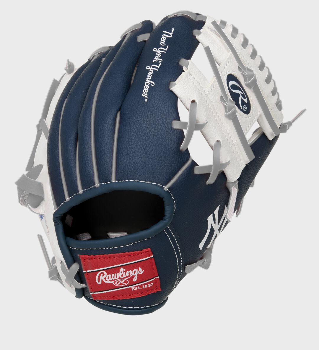 New York Yankees 10-Inch Team Logo Glove - Image 3