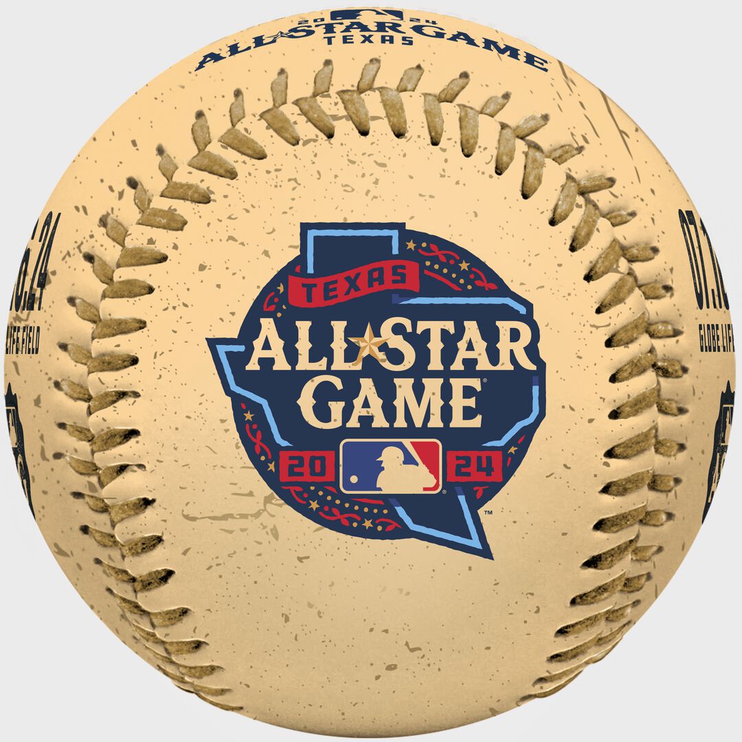 2024 MLB All-Star Game Gold Replica Baseball 1 Ball - Image 2