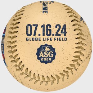 2024 MLB All-Star Game Gold Replica Baseball 1 Ball