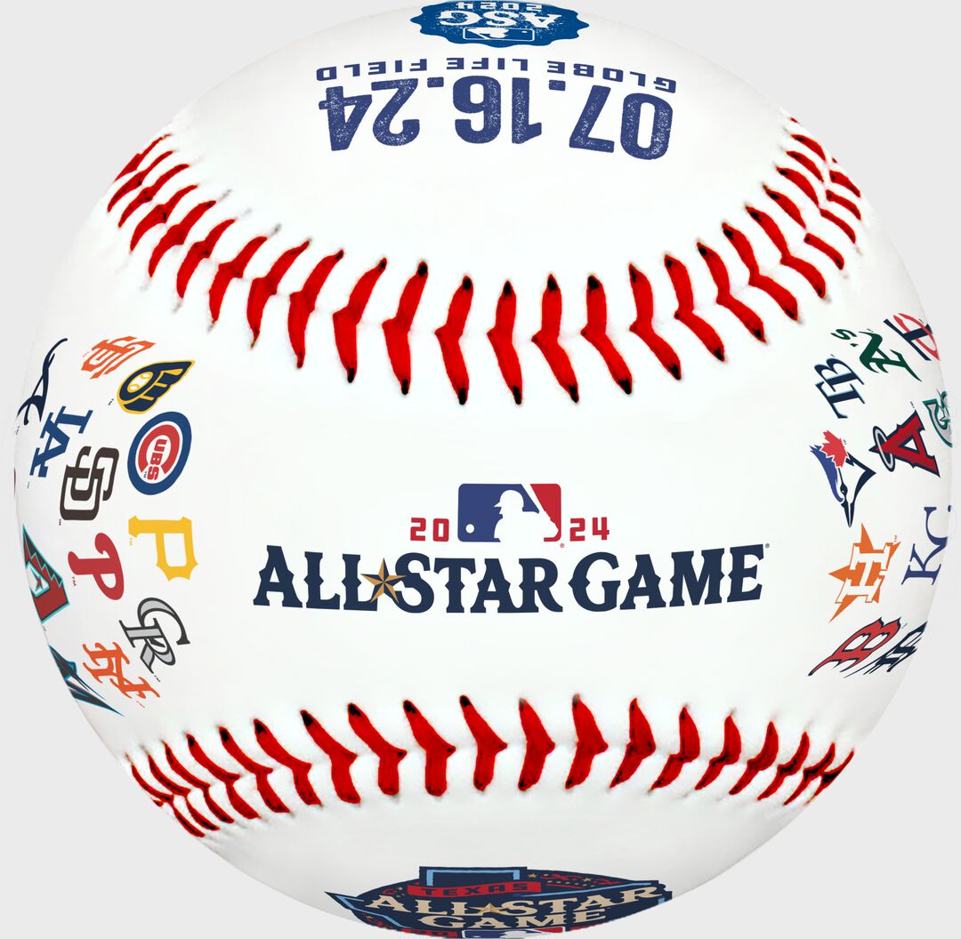 2024 MLB All-Star Game Team Logos Replica Baseball 1 Ball
