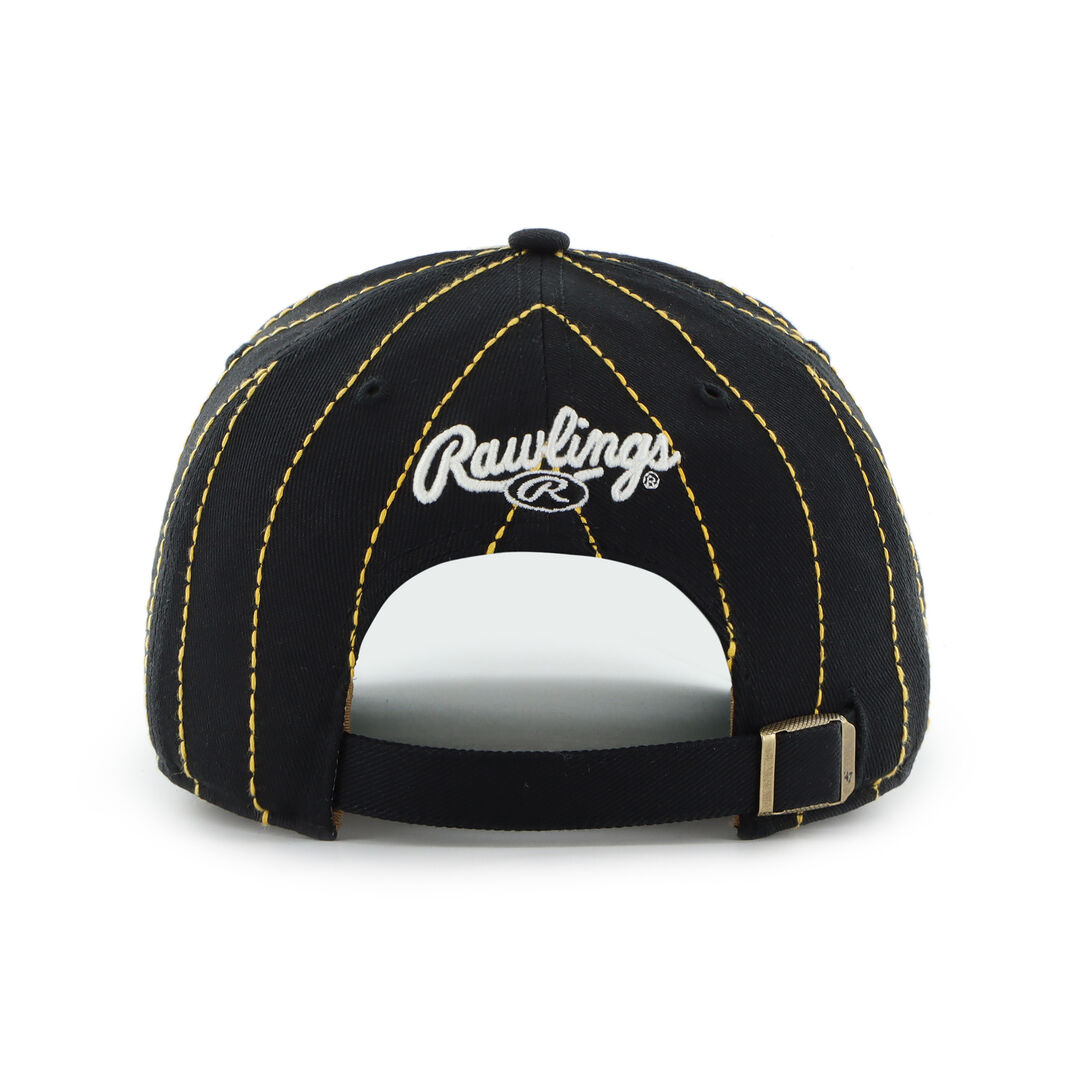 Pittsburgh Pirates Rawlings '47 Brand Pinstripe Hitch Hat - Image 4