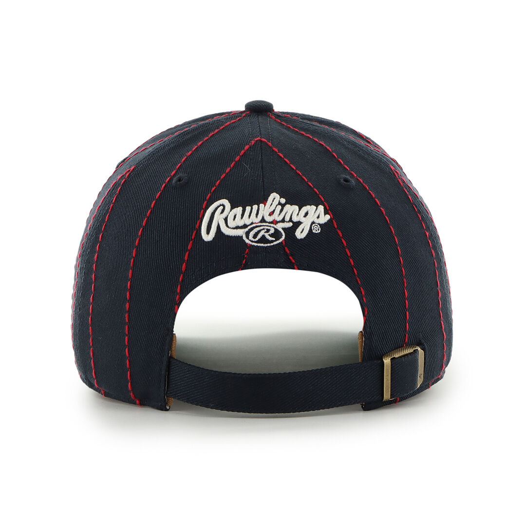 Boston Red Sox Rawlings '47 Brand Pinstripe Hitch Hat - Image 4