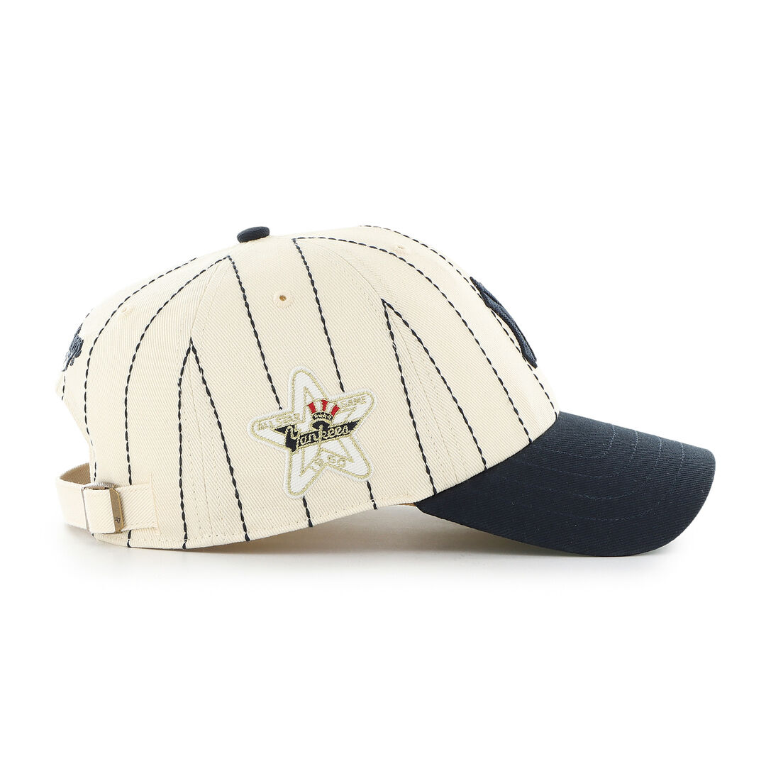 New York Yankees Rawlings '47 Brand Pinstripe Clean Up Hat - Image 3