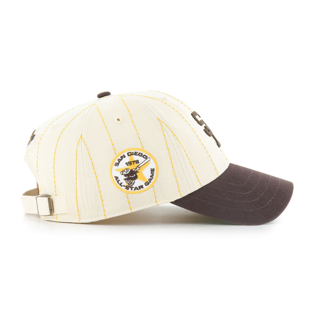San Diego Padres Rawlings '47 Brand Pinstripe Clean Up Hat - Image 3