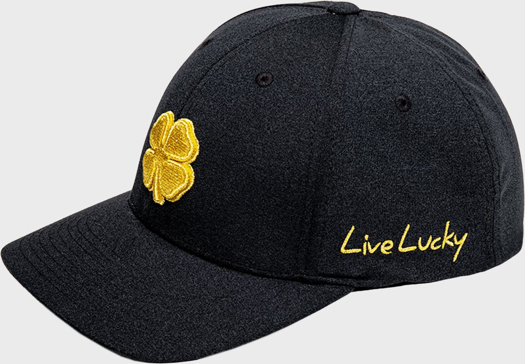 Rawlings Black Clover Gold Glove Fitted Hat - Image 3