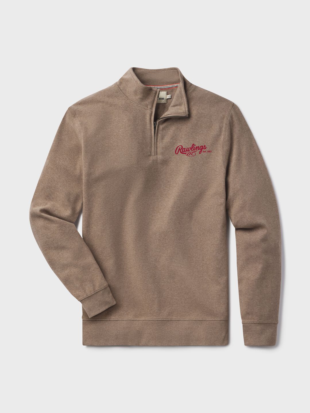 Rawlings x The Normal Brand Puremeso Weekend Quarter Zip Khaki