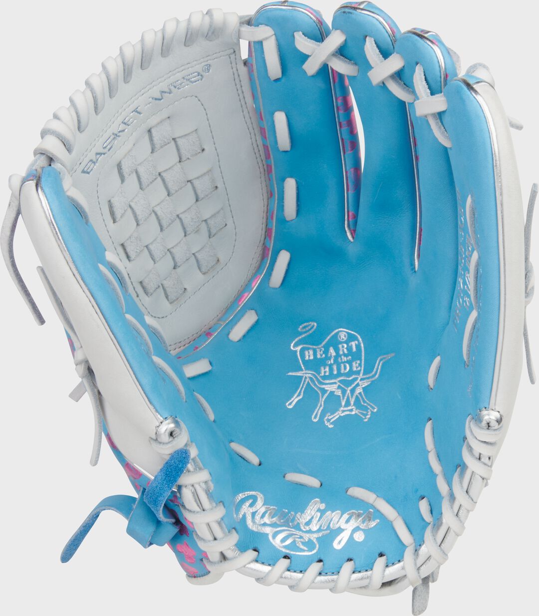 Heart of the Hide 12.5-inch Foil Print Fastpitch Softball Glove Right Hand Throw - Image 4