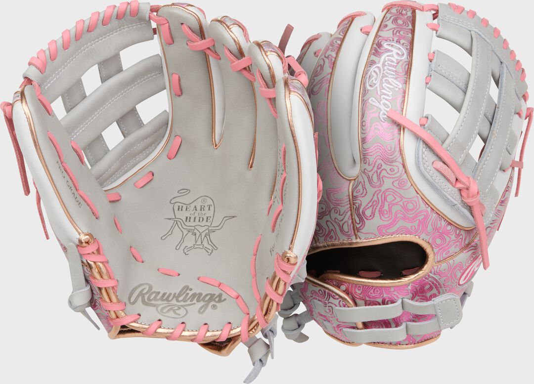 Heart of the Hide 11.75-inch Foil Print Fastpitch Softball Glove Right Hand Throw