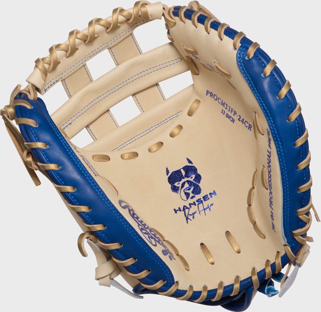 Kinzie Hansen K9 Heart of the Hide 33-inch Fastpitch Softball Catcher's Mitt - Image 4