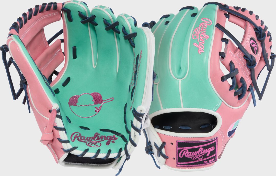Rawlings Ice Cream Bowl Heart of the Hide 11.5 in Infield Glove Right Hand Throw - Image 2