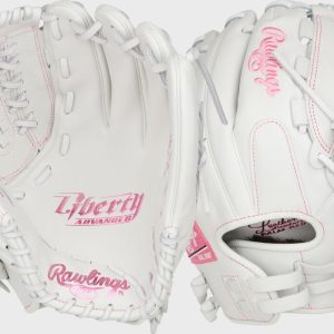 Liberty Advanced Color Series 12.5 in Fastpitch Glove White/Pink