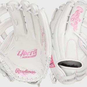Liberty Advanced Color Series 12.75 in Outfield Glove White/Pink