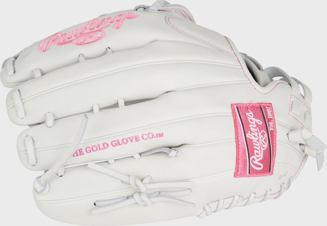 Liberty Advanced Color Series 12.75 in Outfield Glove White/Pink - Image 5