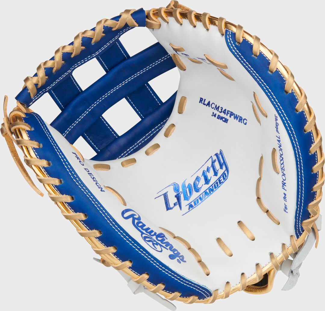 Liberty Advanced Color Series 34 in Catcher's Mitt White/Royal - Image 4