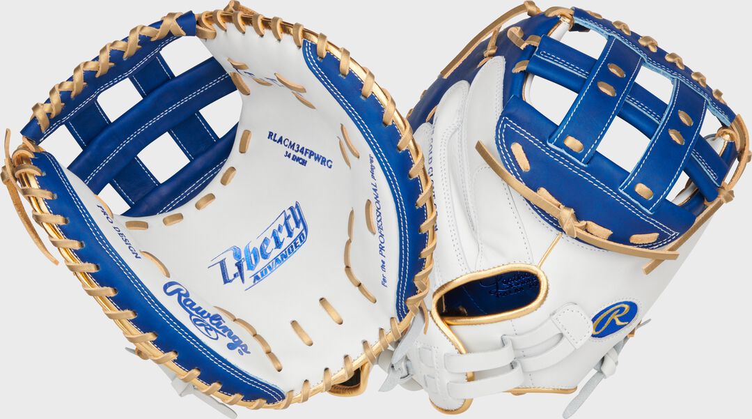 Liberty Advanced Color Series 34 in Catcher's Mitt White/Royal
