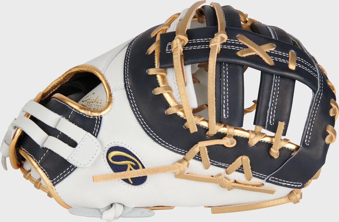 Liberty Advanced Color Series 13 in 1st Base Mitt White/Navy - Image 2