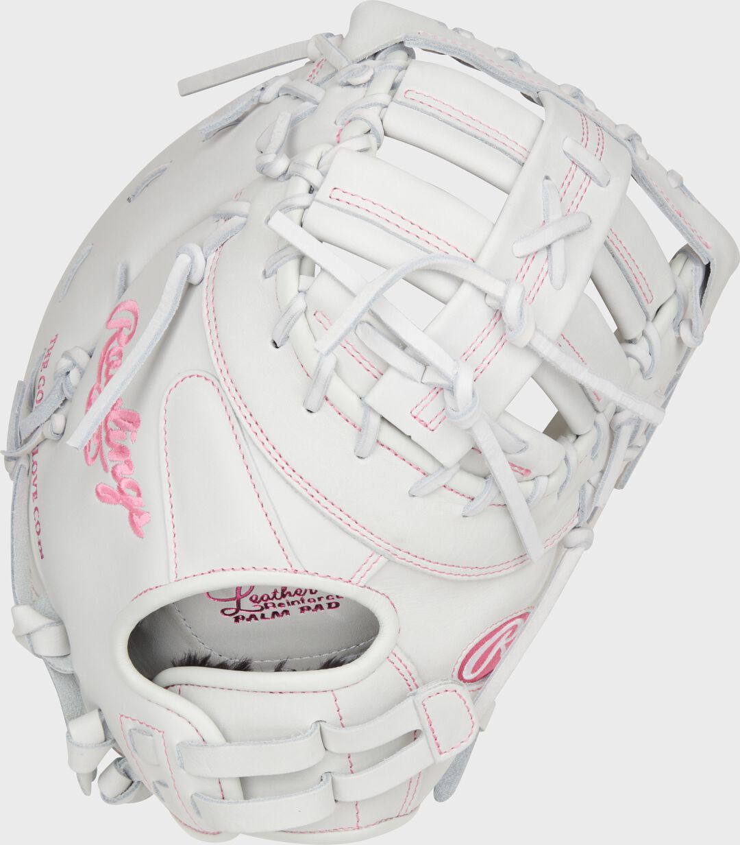 Liberty Advanced Color Series 13 in 1st Base Mitt White/Pink - Image 3