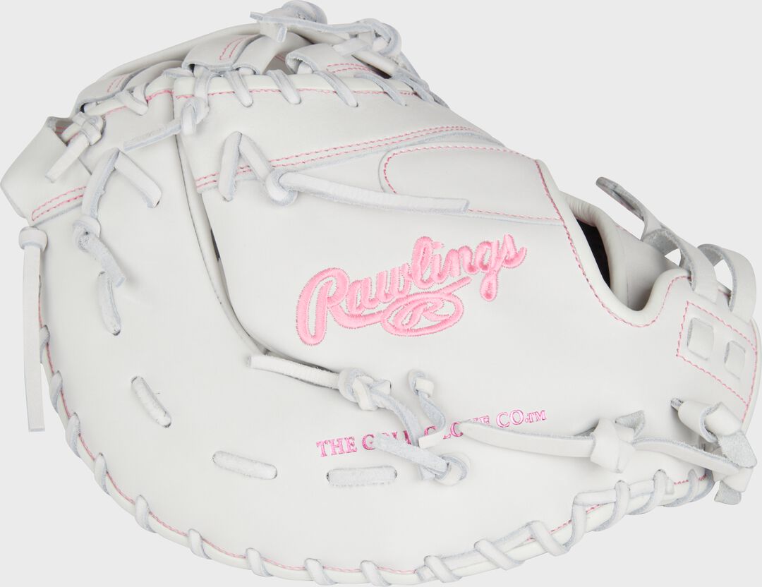 Liberty Advanced Color Series 13 in 1st Base Mitt White/Pink - Image 5