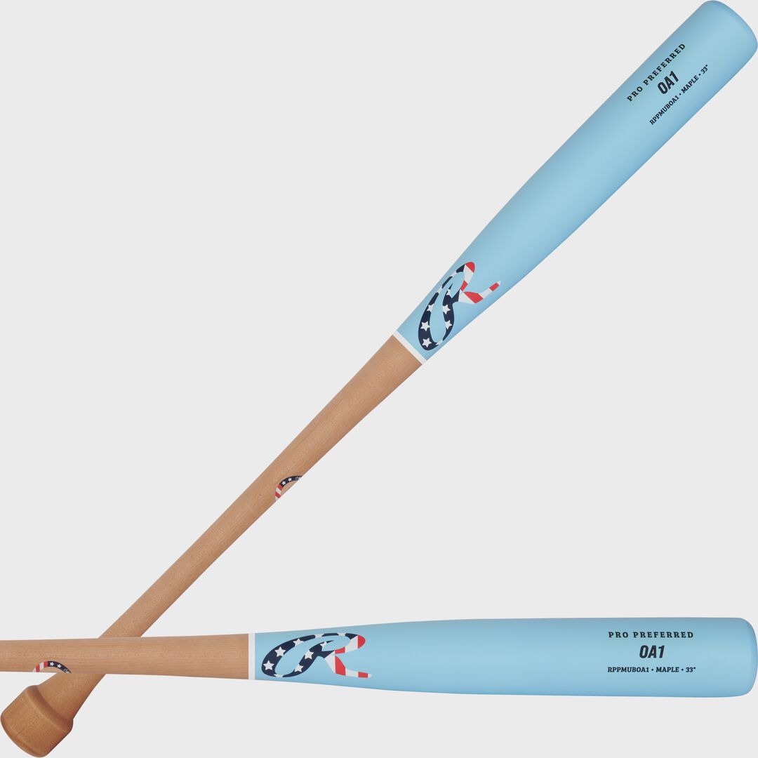 Rawlings Pro Preferred OA1 Maple Wood Baseball Bat - Image 2