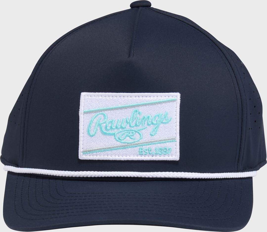 Rawlings Navy Rope Patch Hat - Image 2
