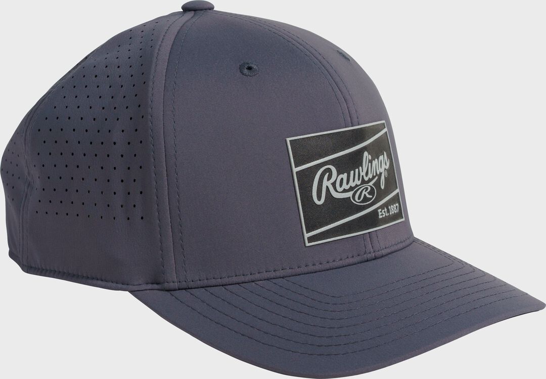 Rawlings Performance Snapback Hat Graphite - Image 3