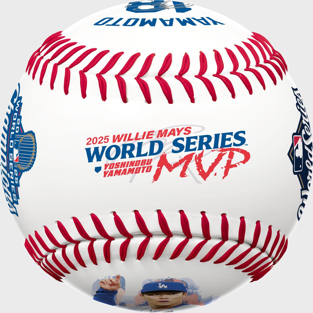 2025 Yoshinobu Yamamoto World Series MVP Replica Baseball 1 Ball - Image 2